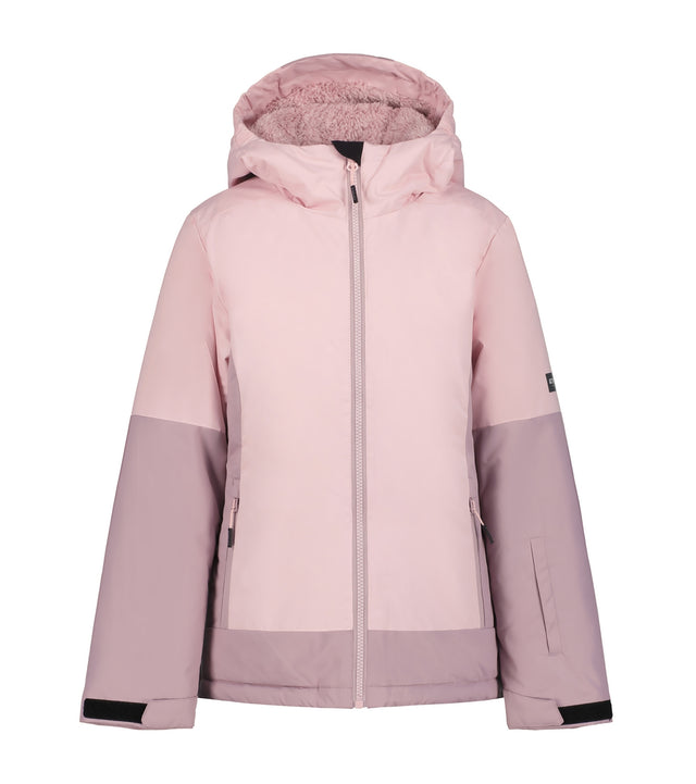 Icepeak Lindley Junior Jacket 2026 ski jacket -- front view on model showing insulated shell and hood at Willis Ski and