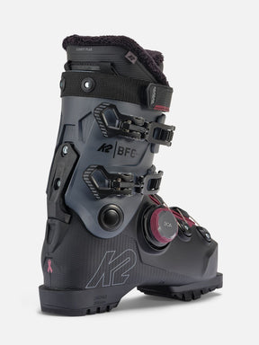 K2 Bfc 95 Boa W Ski Boots alpine ski boot -- Black colorway outside profile view