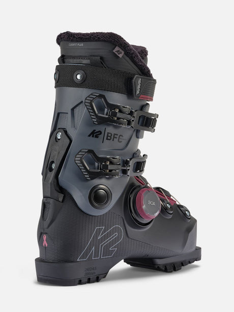 K2 Bfc 95 Boa W Ski Boots alpine ski boot -- Black colorway outside profile view
