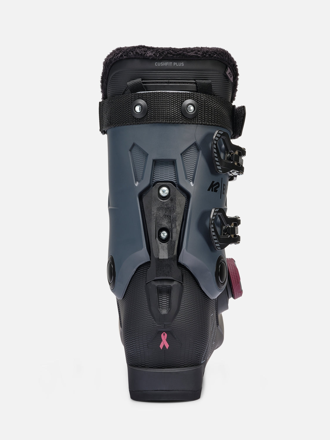 K2 Bfc 95 Boa W Ski Boots alpine ski boot -- Black colorway inside profile view