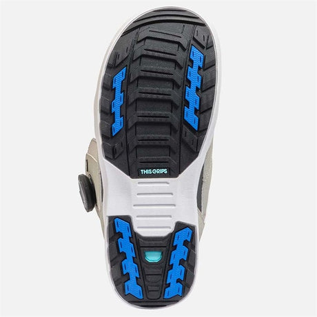 K2 Contour Snowboard Boots snowboard boot -- Print Shop 8 colorway liner detail showing heat-moldable footbed