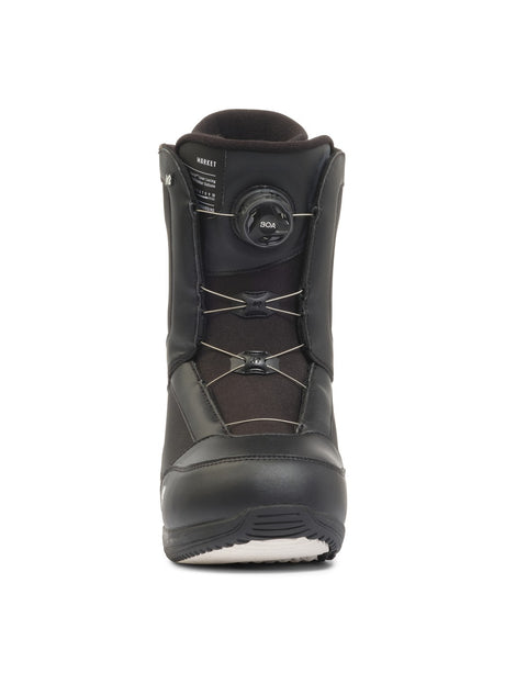 K2 Market Snowboard Boots snowboard boot -- Black colorway lacing system detail