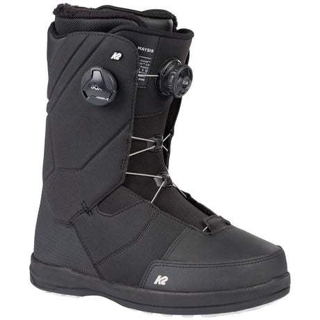 K2 Maysis Snowboard Boots snowboard boot -- 2 colorway outside profile showing lacing closure