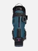 K2 Method W Ski Boots alpine ski boot -- Black Blue colorway inside profile view