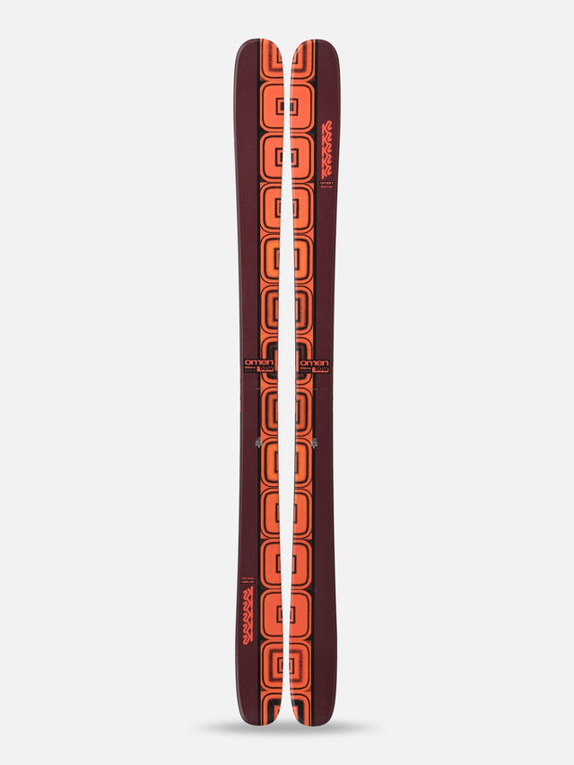 K2 Omen 90 W Skis all-mountain ski -- top sheet graphic at Willis Ski and Board Pittsburgh