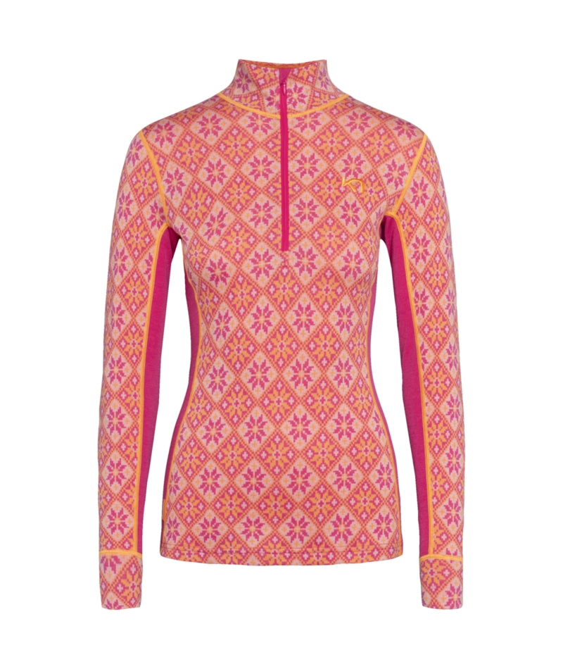Karitraa Rose Half Zip Womens Top product -- product view at Willis Ski and Board Pittsburgh