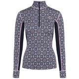Karitraa Rose Half Zip Womens Top 2026 product -- product view at Willis Ski and Board Pittsburgh