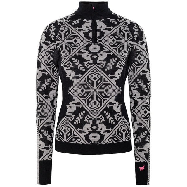 This is an image of KariTraa Saga Womens Half Zip Top 2026