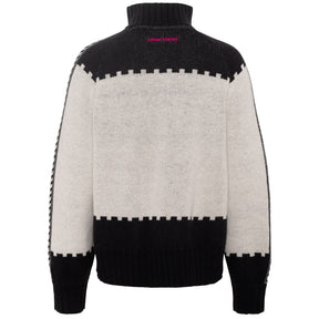Karitraa Saga Womens Sweater 2026 product -- Off White colorway product view