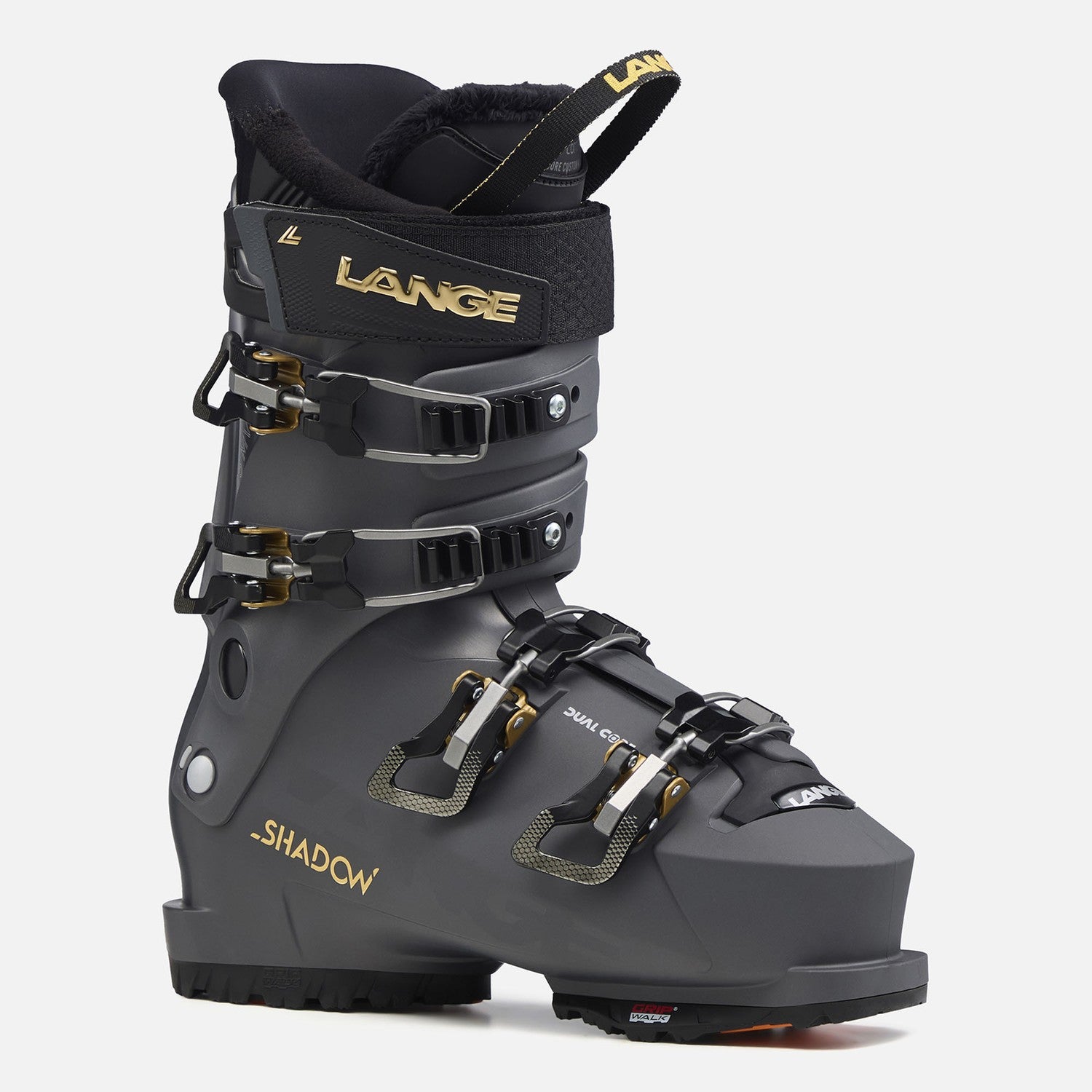 Lange Shadow 85 W Mv Gw Ski Boots 2026 alpine ski boot -- outside profile view at Willis Ski and Board Pittsburgh