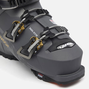 Lange Shadow 85 W Mv Gw Ski Boots 2026 alpine ski boot -- Black Pearl colorway outside profile view