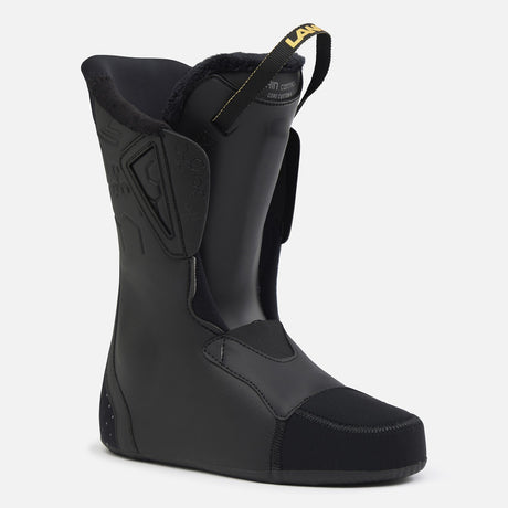 Lange Shadow 85 W Mv Gw Ski Boots 2026 alpine ski boot -- Black Pearl colorway inside profile view