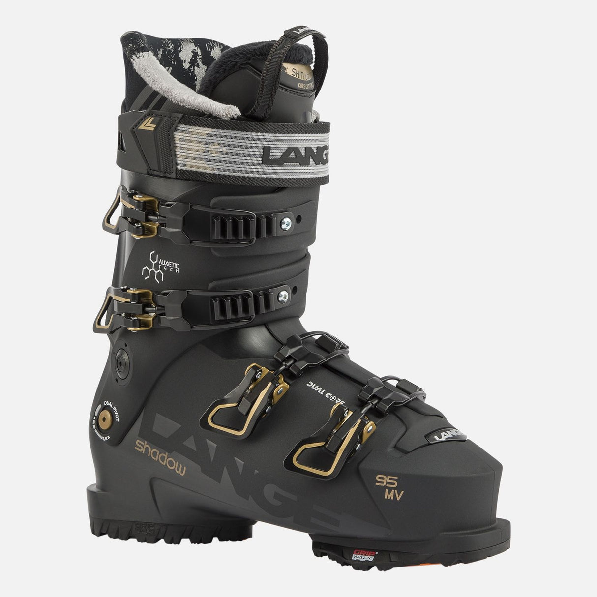 Lange Shadow 95 W Mv Gw Ski Boots alpine ski boot -- outside profile view at Willis Ski and Board Pittsburgh