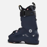 Lange Shadow 95 W Mv Gw Ski Boots 2026 alpine ski boot -- Titanium Blue colorway inside profile view