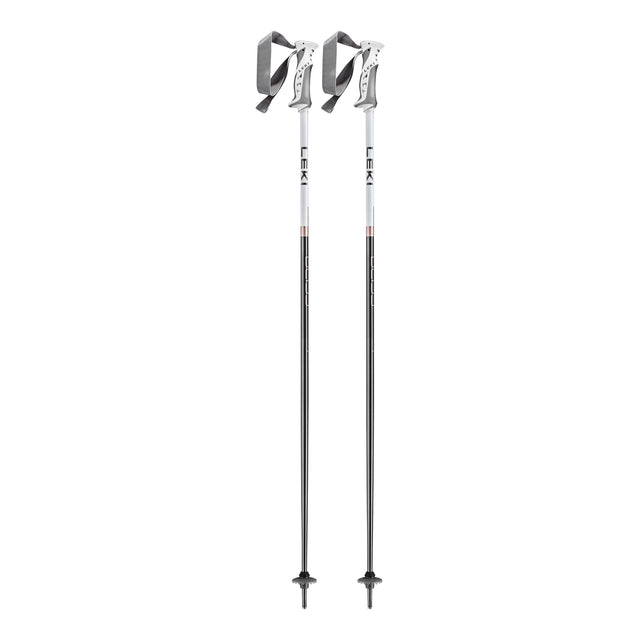 Leki Bliss Ski Poles ski pole -- full length view showing pole shaft and basket at Willis Ski and Board Pittsburgh