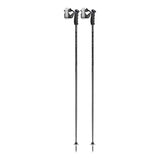 Leki Detect S Trigger Poles ski pole -- full length view showing pole shaft and basket