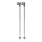 Leki Detect S Trigger Poles ski pole -- full length view showing pole shaft and basket