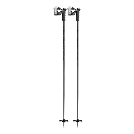 Leki Detect S Trigger Poles ski pole -- full length view showing pole shaft and basket
