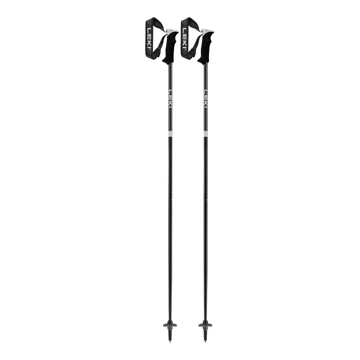 Leki Elite Lady Ski Poles ski pole -- full length view showing pole shaft and basket