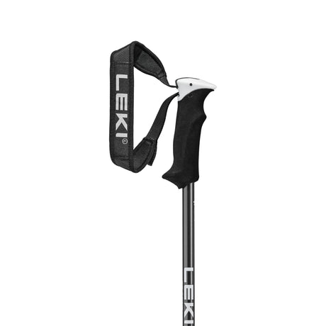 Leki Elite Lady Ski Poles ski pole -- Black White colorway full length view