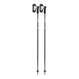 Leki Neolite Airfoil Poles ski pole -- full length view showing pole shaft and basket