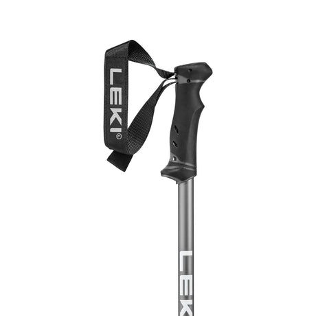 Leki Qntm Ski Poles ski pole -- Blue colorway full length view