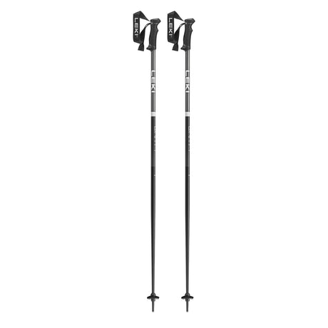 Leki Qntm Ski Poles ski pole -- White colorway full length view