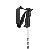 Leki Sentinel Ski Poles ski pole -- Black White colorway full length view