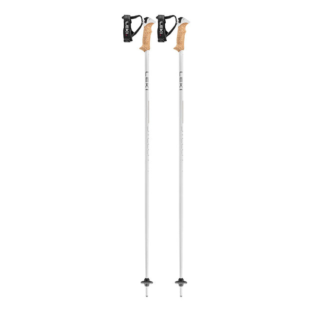 Leki Stella S Poles ski pole -- full length view showing pole shaft and basket at Willis Ski and Board Pittsburgh