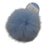 Lindo F Blue Fox Fur Pom Large