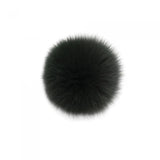 Lindo F Blue Fox Fur Pom Large