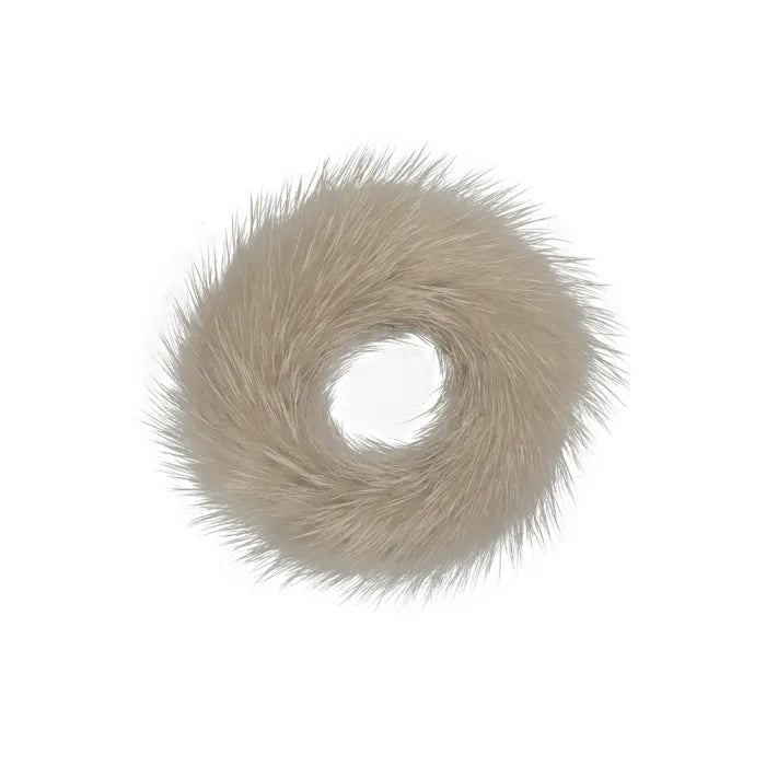 Lindo F Mink Scrunchie