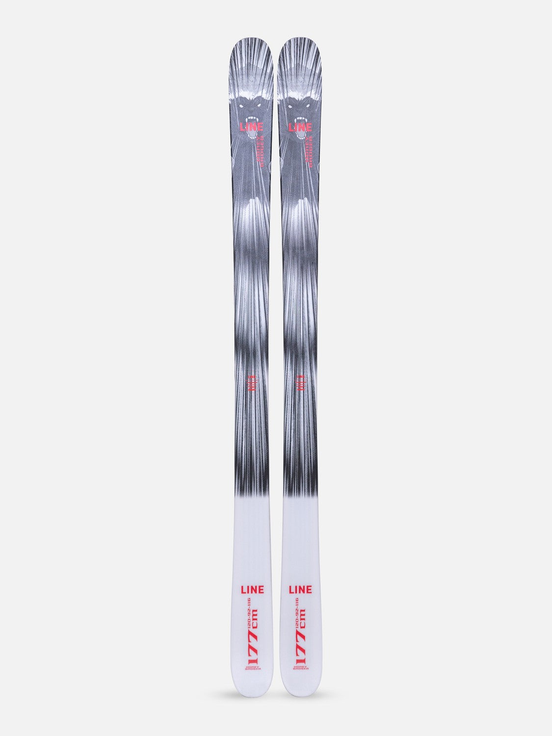 This is an image of Line Honey Badger Skis 2026