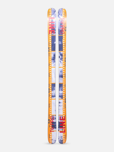 Line Tom Wallisch Pro 2026 all-mountain ski -- flat lay full ski view at 157cm length
