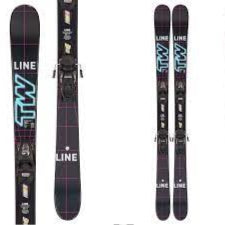 This is an image of Line Wallisch Shorty 4.5 Skis 2023