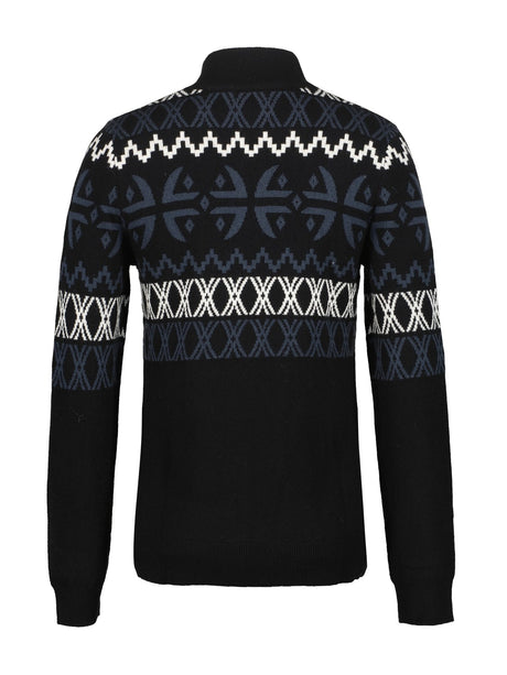 Luhta Buresoaivi Womens Sweater 2026 product -- Basic Black colorway alternate angle