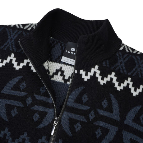 Luhta Buresoaivi Womens Sweater 2026 product -- Basic Black colorway detail view