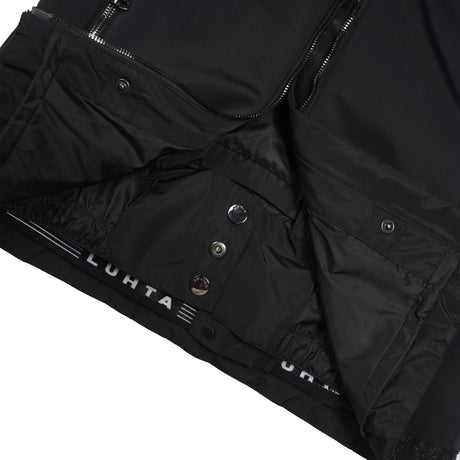 Luhta Salmivaara Womens Jacket 2026 ski jacket -- Basic Black 8 colorway lifestyle view showing full jacket silhouette
