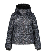 Luhta Suomutunturi Womens Jacket 2026 ski jacket -- front view on model showing insulated shell and hood at Willis Ski and