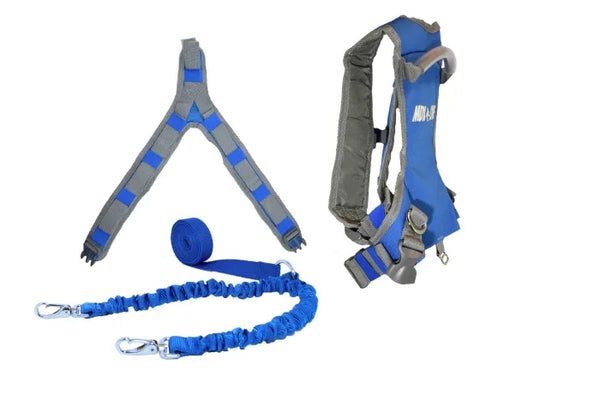 This is an image of MDXONE STATIC Kids Ski Harness