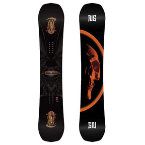 Never Summer Easy Rider Snowboard 2026 all-mountain snowboard -- top sheet graphic at Willis Ski and Board Pittsburgh