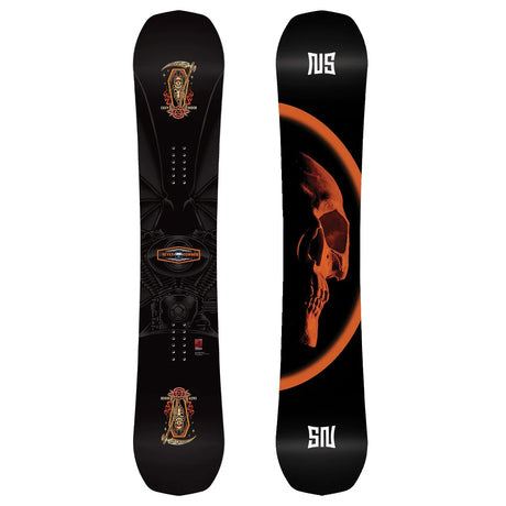 Never Summer Easy Rider Snowboard 2026 all-mountain snowboard -- top sheet graphic at Willis Ski and Board Pittsburgh