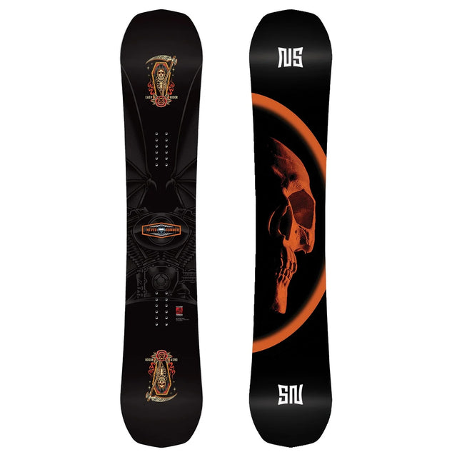 Never Summer Easy Rider Snowboard 2026 all-mountain snowboard -- top sheet graphic at Willis Ski and Board Pittsburgh