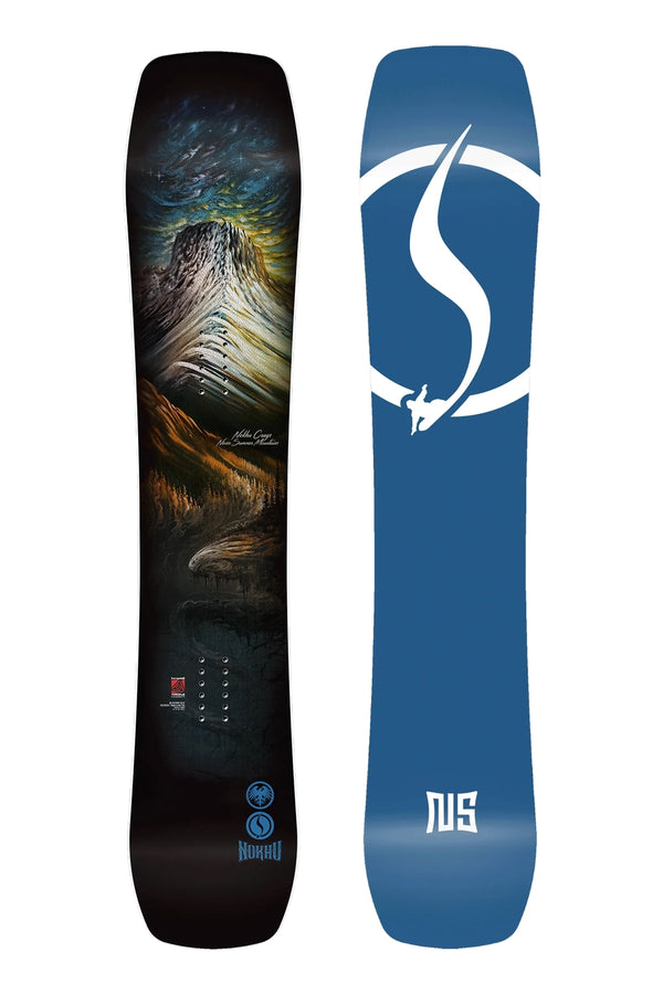 This is an image of Never Summer Nokhu Snowboard 2026
