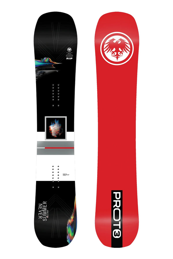 This is an image of Never Summer Proto Type 3 Snowboard 2026