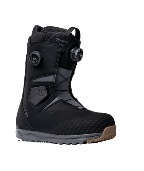 Nidecker Altai 2026 snowboard boot -- outside profile view with traditional lacing system for secure fit