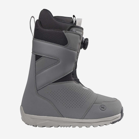 Nidecker Cascade Snowboard Boots snowboard boot -- outsole detail in gray colorway view 5