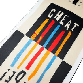Nidecker Cheat Code Snowboard 2026 alpine binding -- Regular colorway top view showing toe and heel piece