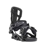 Nidecker Flow Fuse Fusion Bindings 2026 alpine binding -- top view showing toe and heel piece at Willis Ski and Board