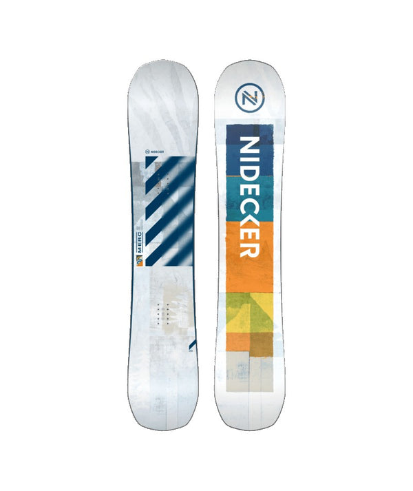 This is an image of Nidecker Merc Snowboard 2026